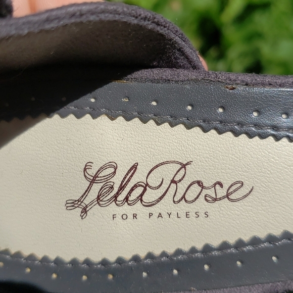 Lela Rose gray D'Orsay pump 6.5 - Picture 5 of 6
